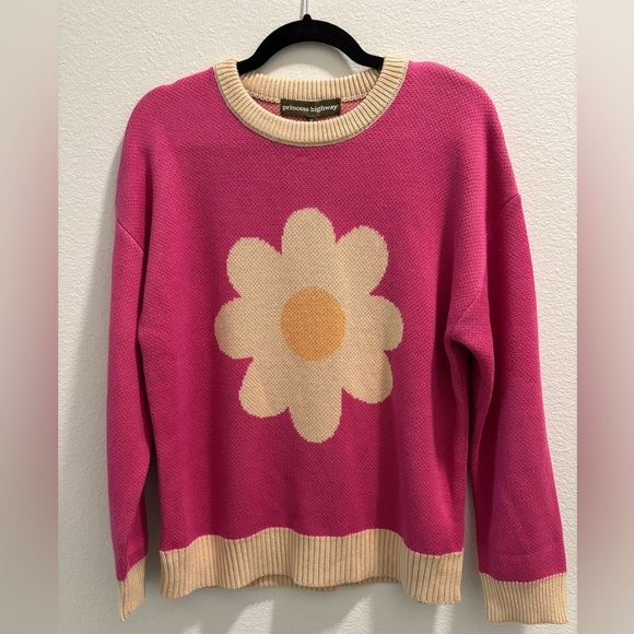 NWT Princess Highway Daisy Floral Sweater, Size S - Picture 2 of 8
